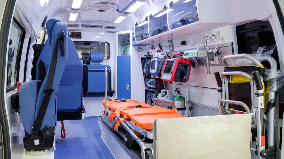 چک‌لیست‌های مختلف از تجهیزات آمبولانس