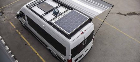 پنل های خورشیدی کمپر ون هیوندای h350